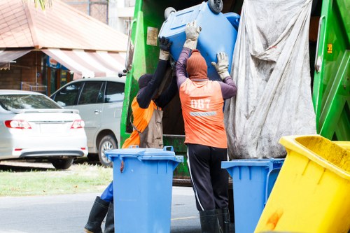 Furniture being cleared from a Blackheath home