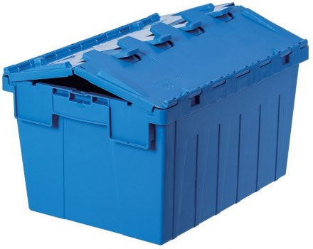 Recycling bins and separated waste streams in a commercial setting