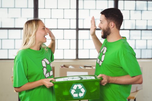 Eco-friendly office clearance practices in Blackheath